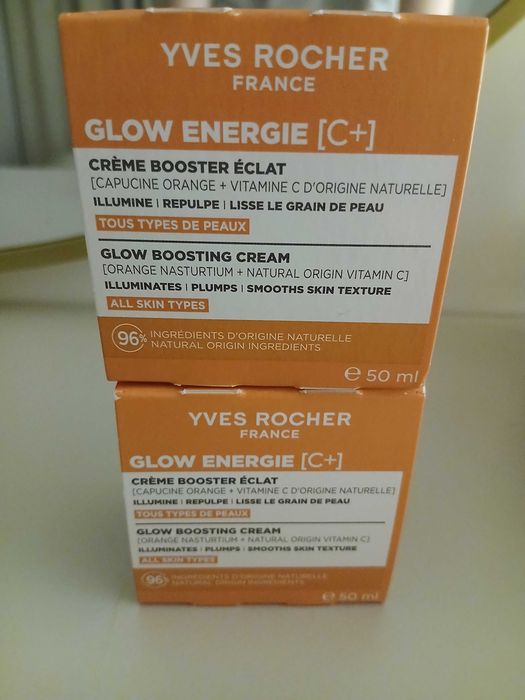 Yves Rocher Glow Energy 50ml 2 w cenie 1