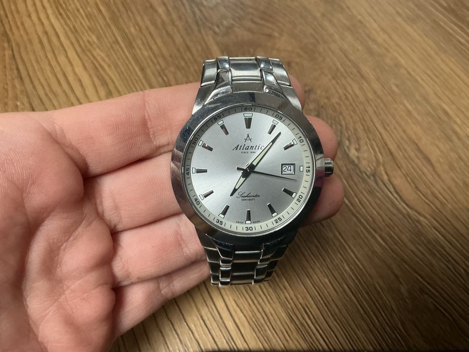 Atlantic Seahunter Integral 63355.41.21 | Nowy | Swiss Made | Szafir