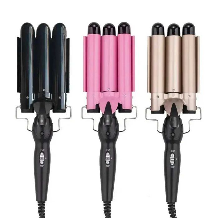 Плойка потрійна М11 для створення хвилі з терморегулятором 180-210 ° С