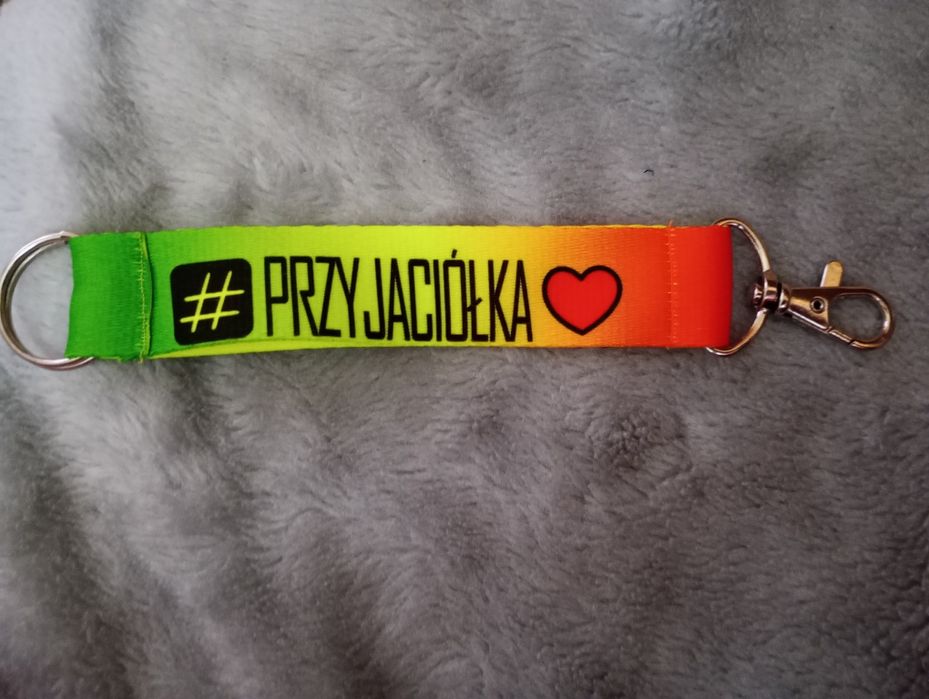 Brelok do kluczy z napisami