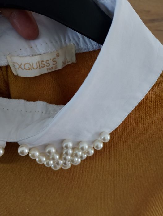 Koszula łączaona ze sweterkiem Exquiss's