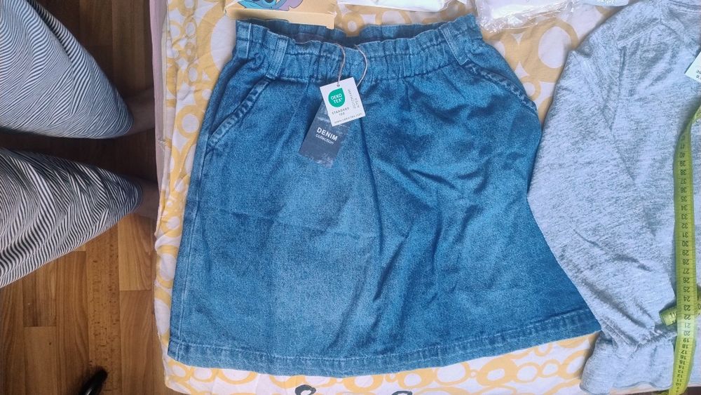Джинсова спідниця, реглан, 128, 134, cool club primark  blukids