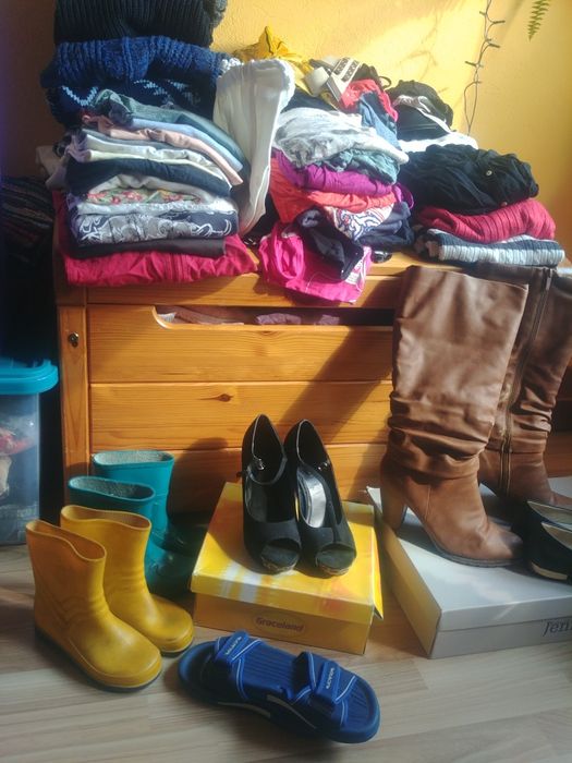 Mega paka ubrań damskich różne rozmiary