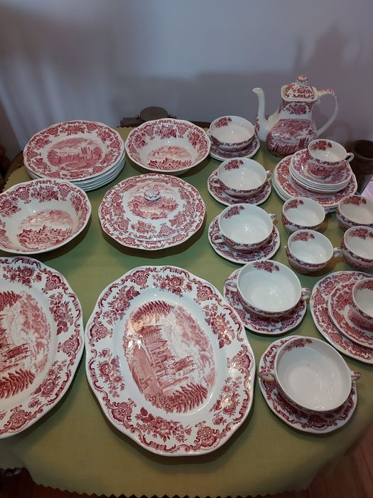 Serwis obiadowy plus kawa na 6 osób