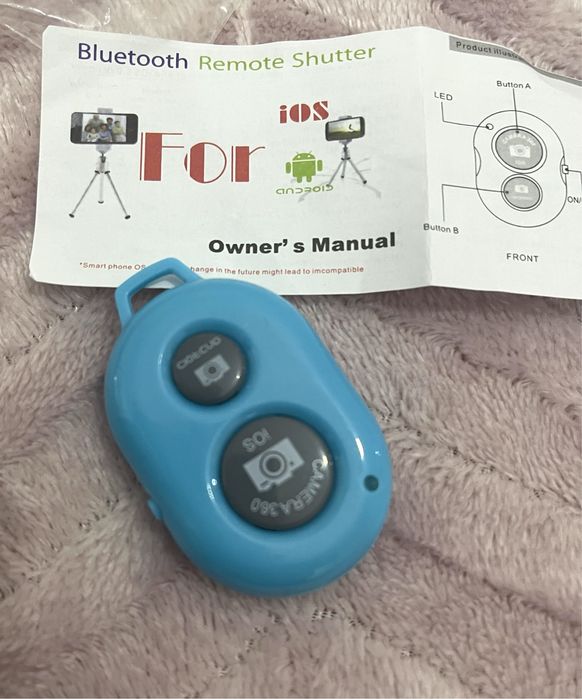 Comando (3) para telemóvel/ IOS/Android-  tirar fotos á distância