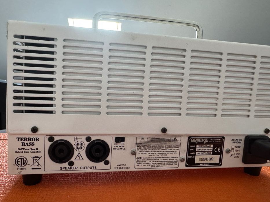 Orange Terror Bass 500 Watts Class D Hybrid Bass Amplifier