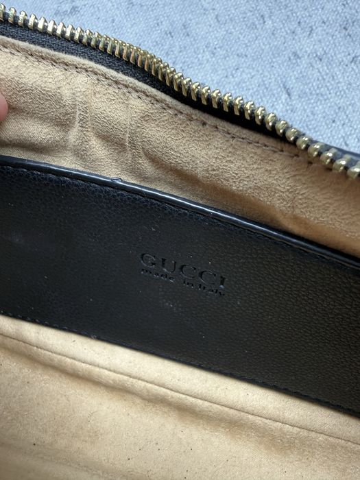 Gucci mini torba na ramie Ophidia / Baguette Monogram GG Double G