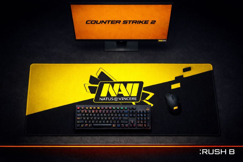 ТОП-АКЦІЯ! Ігровий килим CS та брелок у подарунок (900×400) Кс,коврик,