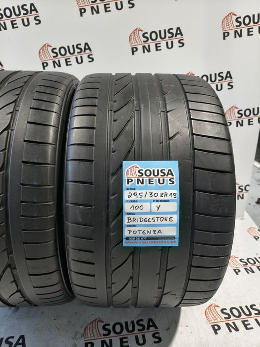 2 pneus semi novos 295-30R19 Bridgestone - Oferta dos Portes