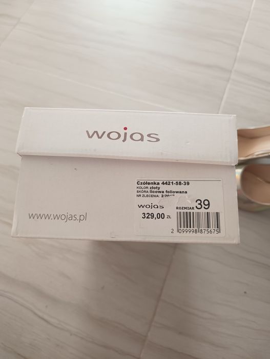 Eleganckie czółenka firmy Wojas