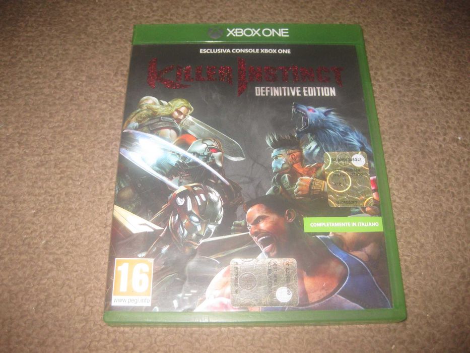 Jogo "Killer Instinct: Definitive Edition" Xbox One/Excelente Estado!