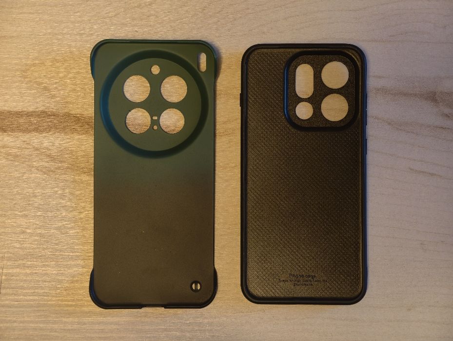 2 зелёных чехла MagSafe для Vivo X300 Pro / OPPO Find X9