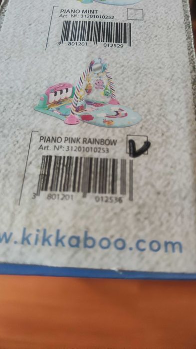 Tapete de Atividades Kikka Boo Piano Pink Forest