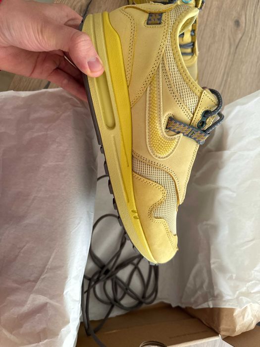 Buty Nike Air Max 1 Travis Scott Cactus Jack Saturn Gold