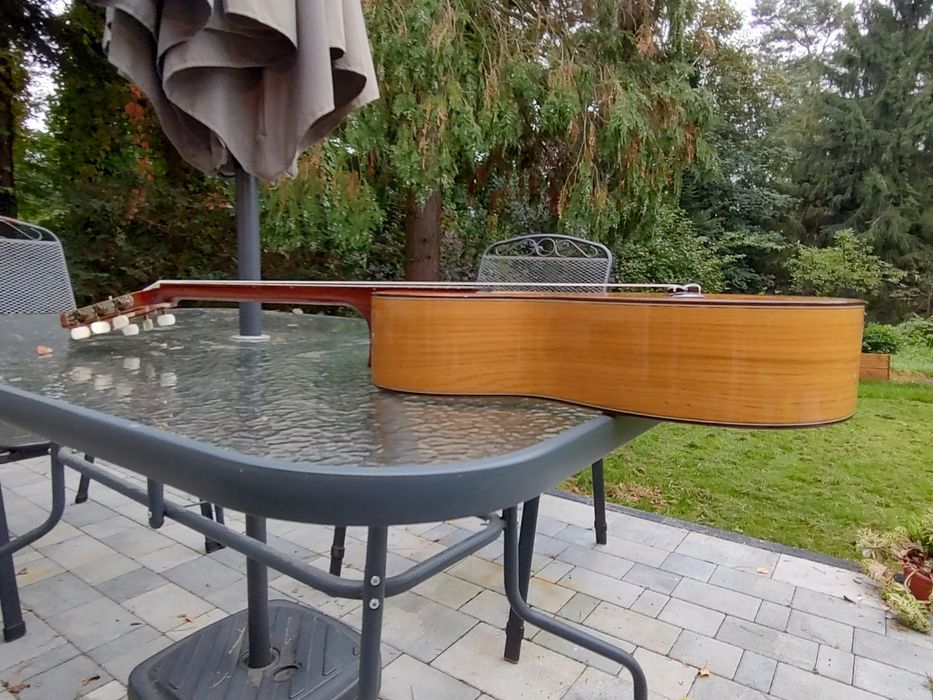 Flamenco guitar Strunal Schoenbach Amada LG51 gitara klasyczna Cypress