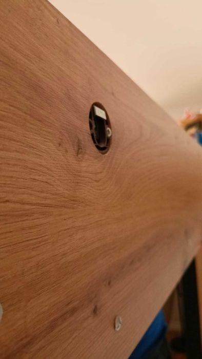 Półki industrialne LOFT, dąb artisan