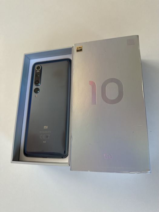 Xiaomi Mi10 8/256GB | Uchwyt Ładowarka Xiaomi Mi Wireles Car