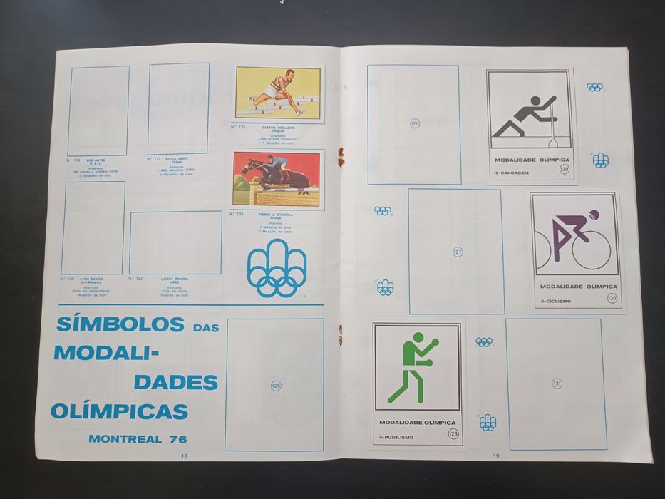 Caderneta as olimpiadas