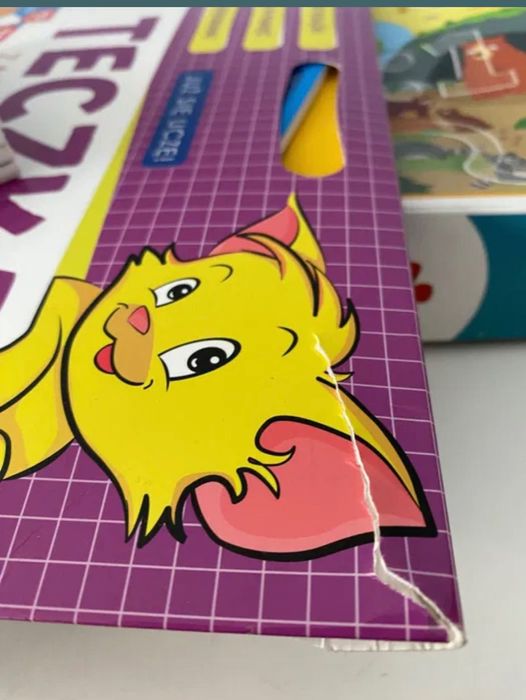 Gry dla malucha Puzzle Maxi Teczka 3-latka książeczka twarda litery