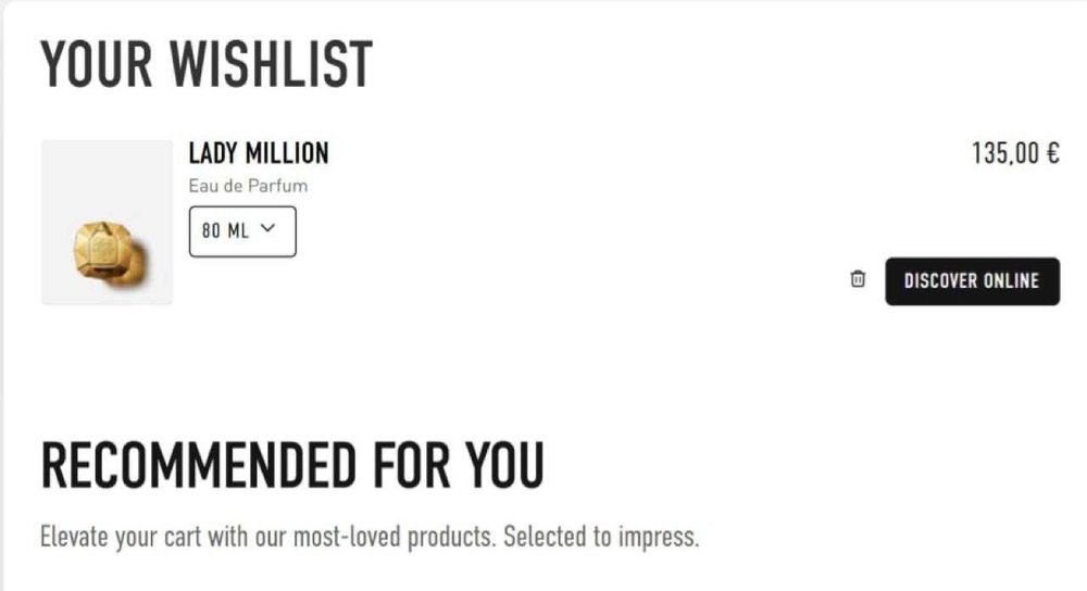 Paco Rabanne Lady Million 80 ml. Oryginal, nowy, z folia.
