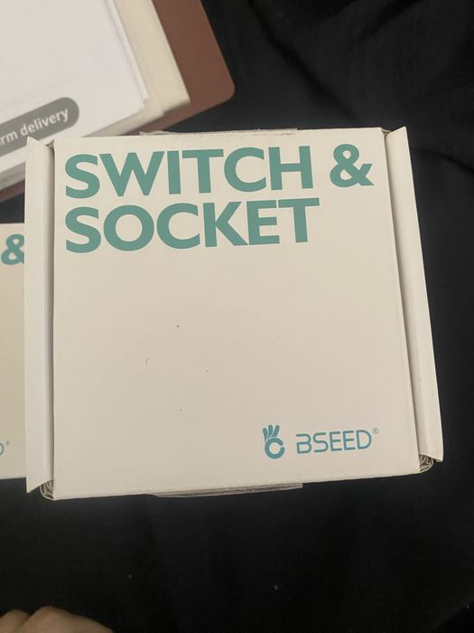 Розумна розетка з usb i tipec  3 шт. Bseed , switch and socket.