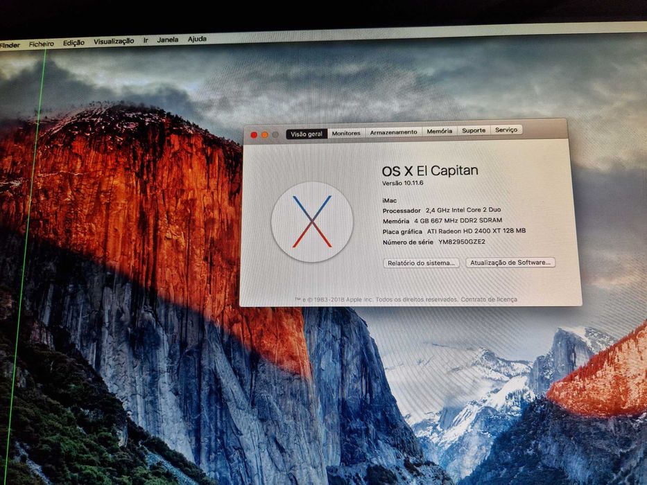 iMac A1224, 20 polegadas, 2008