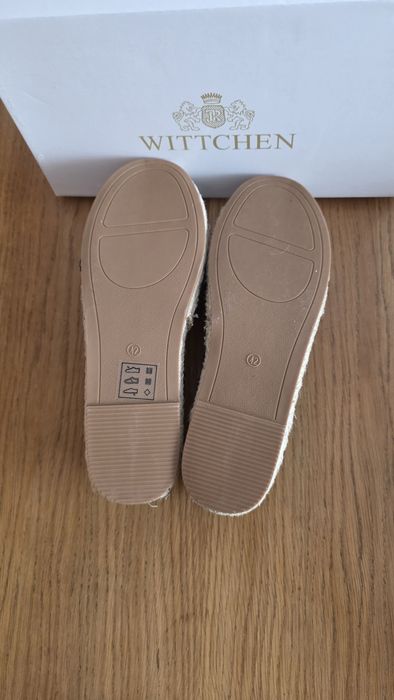 Espadryle męskie czarne -  Wittchen - nowe
