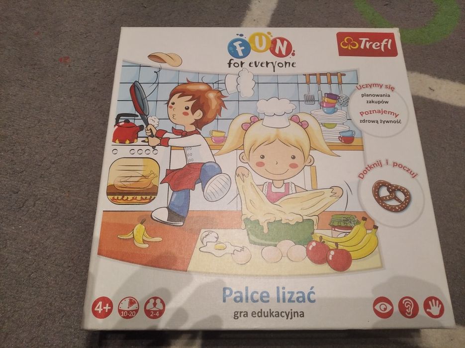 Gra edukacyjna Palce lizać