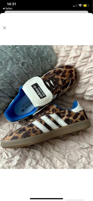 Кросівки adidas samba wales bonner leopard