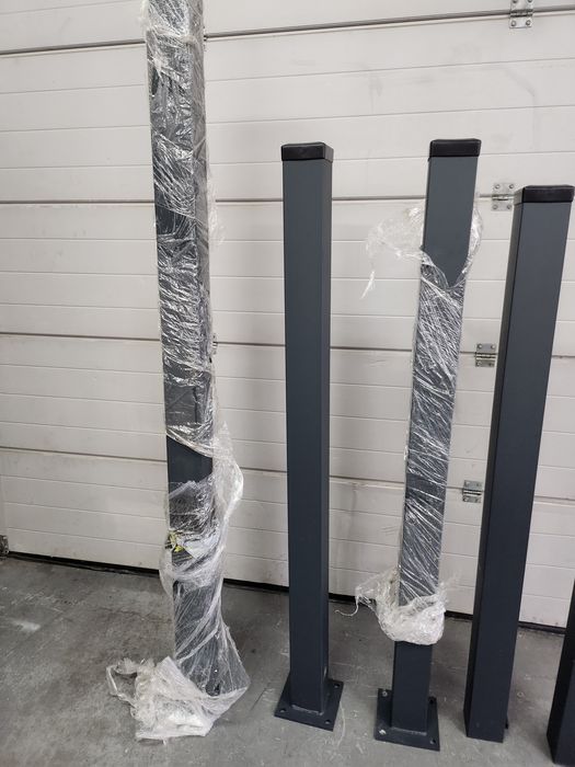 Słupki ogrodzeniowe ocynkowane nowe