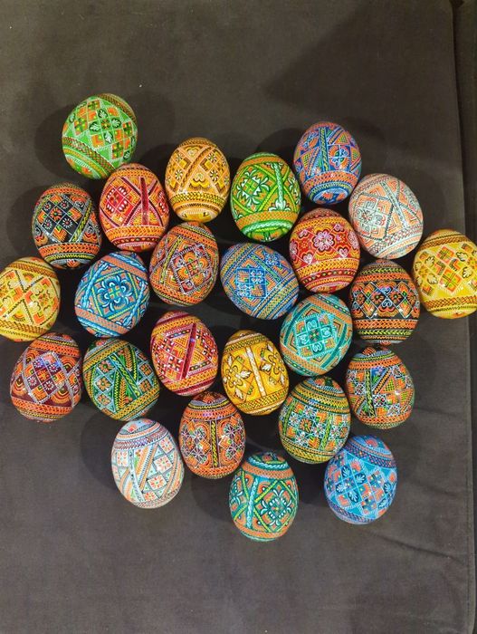 Гуцульські дерев'яні писанки