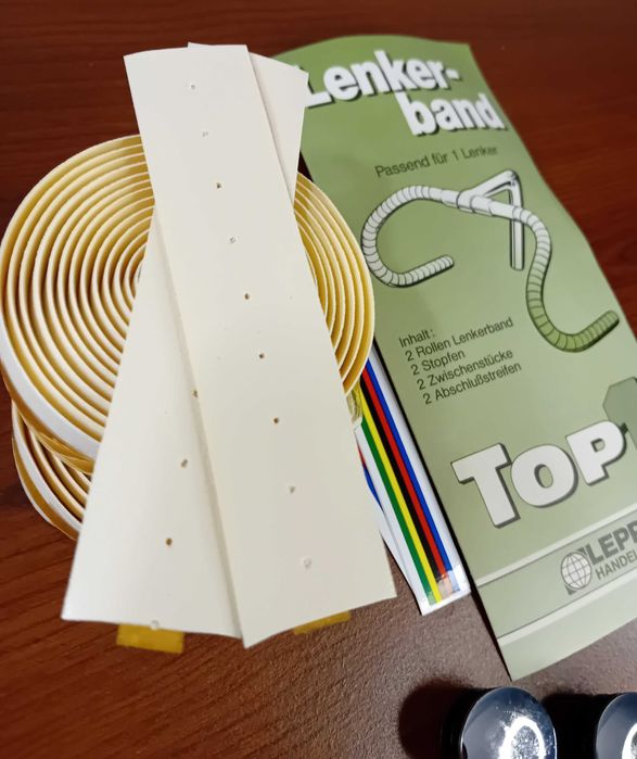 Owijka kierownicy rowerowej LEPPER niemiecka,nowa.   /RETRO,VINTAGE/.