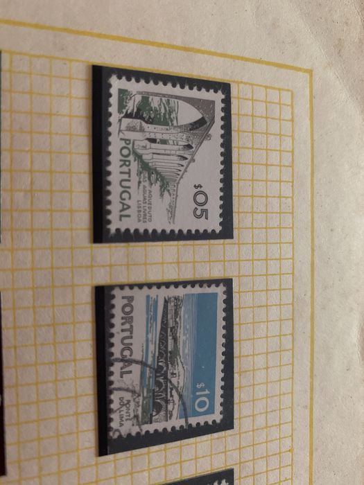 Coleçao de 20 selos em $