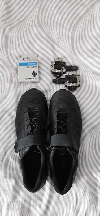 Buty Shimano MT5 r.44 + SPD PD-M520 + nowe bloki