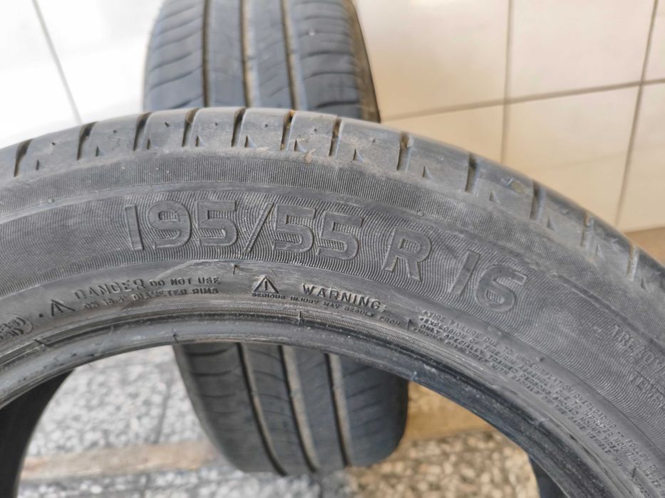 Michelin 195/55R16 87W 2x6.06mm Energy saver cena za 2szt MONTAŻ
