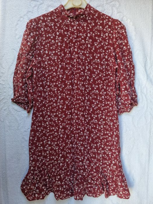 Vestido castanho Ted Backer TM M  VT 143