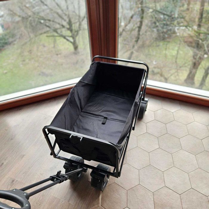 Mocny Duży Wózek Wędkarski Transportowy 150KG 150L Koła XXL Na Ryby