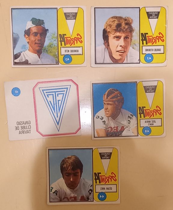 Lotes de cromos ciclistas, colecção Sprint 74