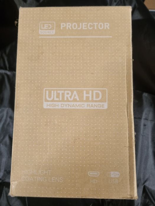 Mini Projektor Rzutnik LED HY300 Android TV WiFi | NOWY