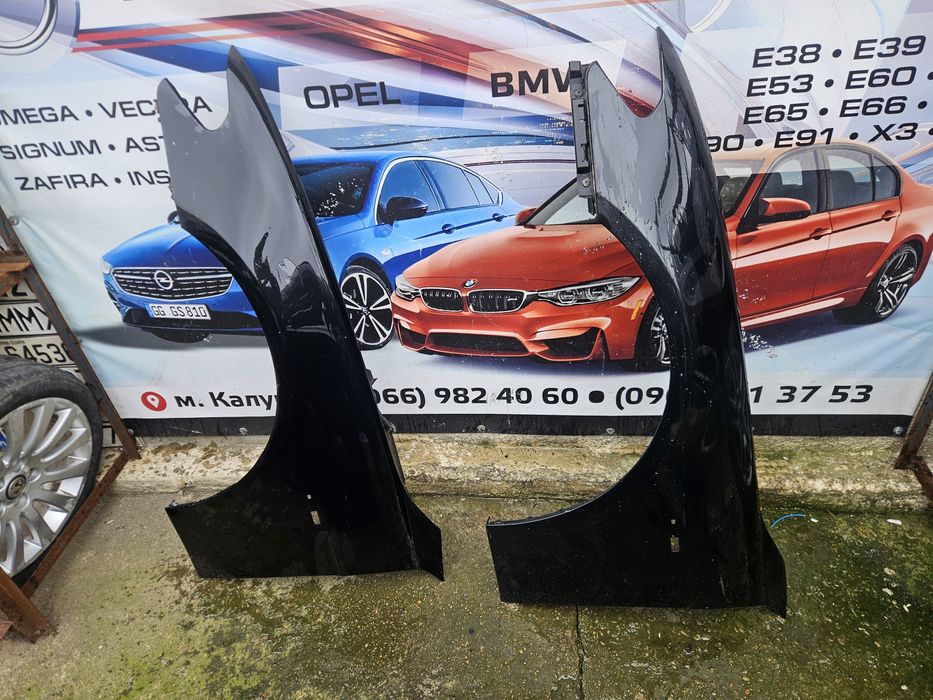 Крило БМВ Е65 BMW E65 дорестайл Крила переднє Розборка Шрот Запчастини