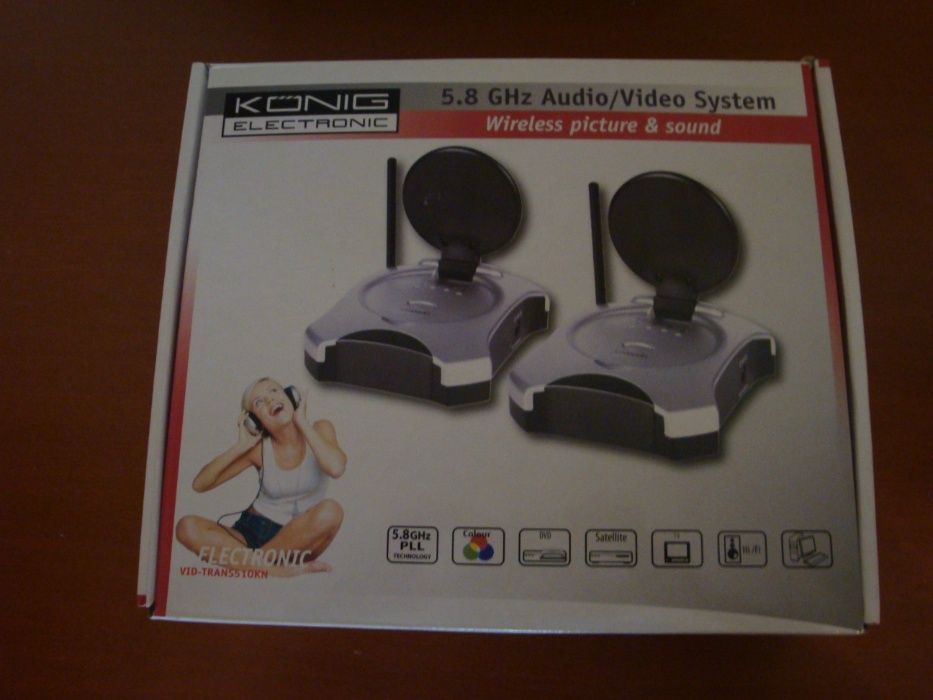 Transmissor Audio-Vídeo 5.8 GHz