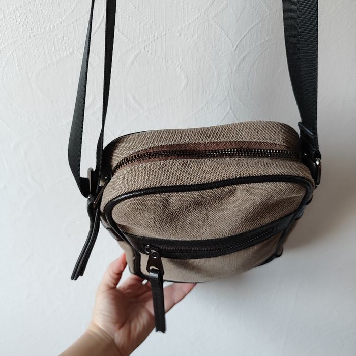 Męska torba typu crossbody, brązowa, RESERVED