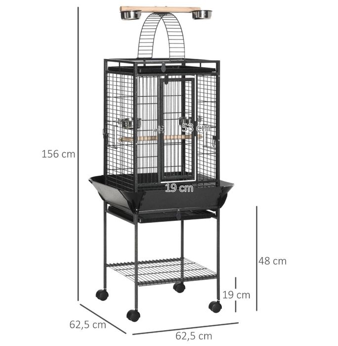 Gaiola para papagaio - PORTES GRÁTIS