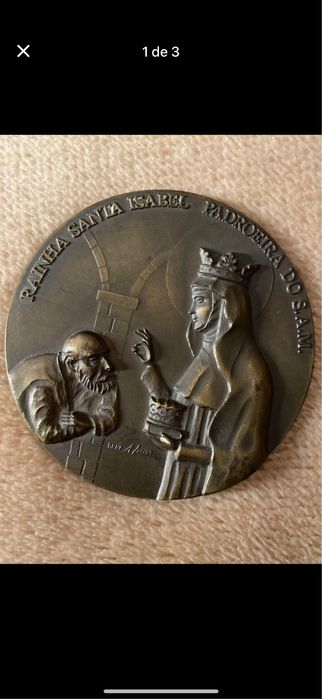 Medalhas comemorativas em bronze