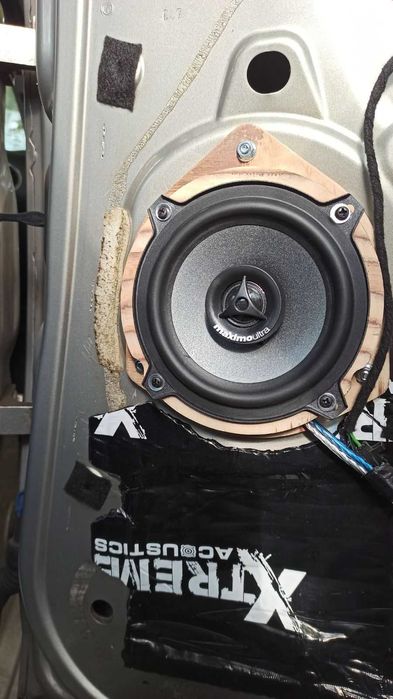 Подиумы под динамики на Fiat Doblo/Fiorino/Qubo/Citroen Nemo