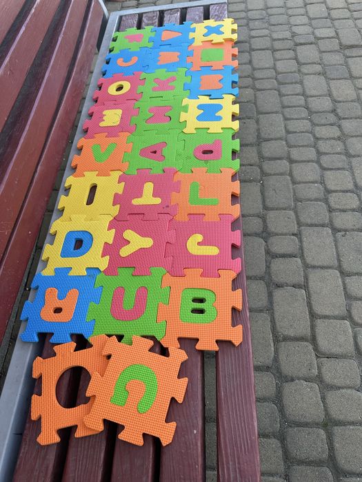 Дитячий пазл коврик