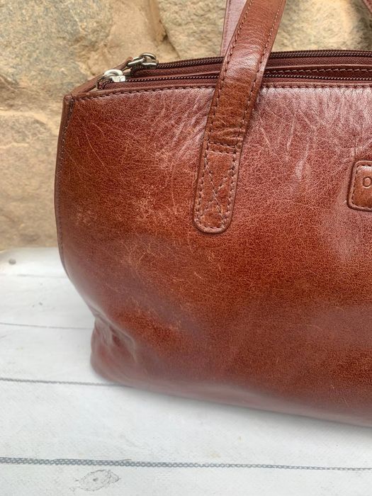 Osprey London винтажная кожаная сумка.