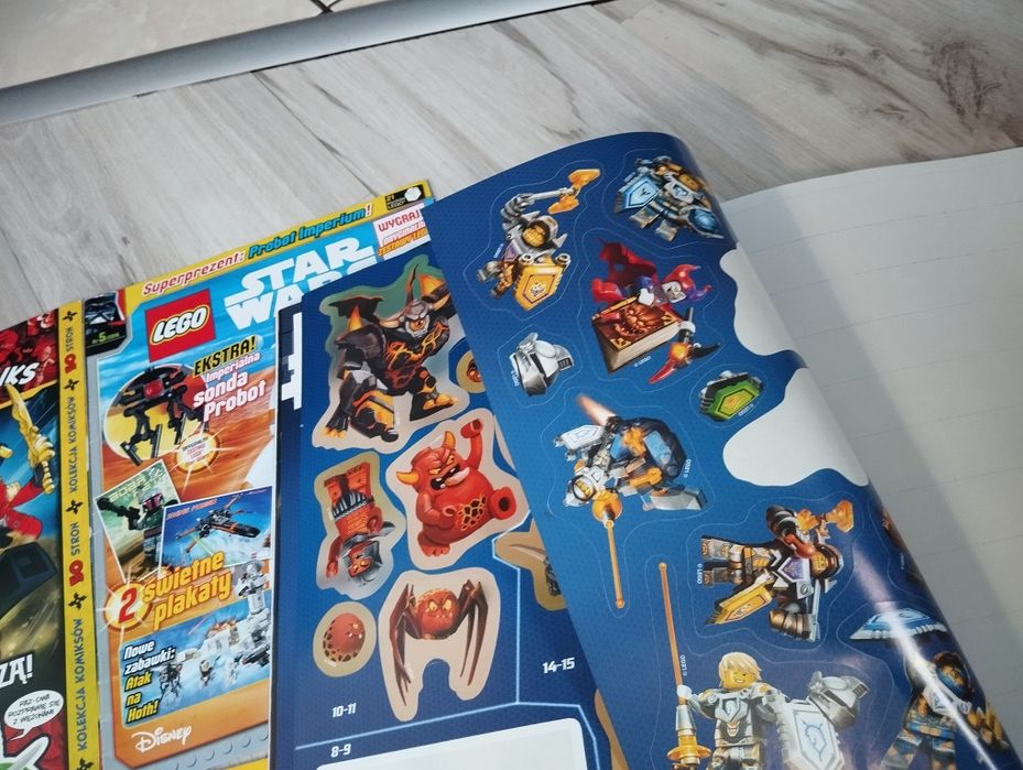 Цена за все 300грн. Лего, Lego, журналы, комиксы, наклейки