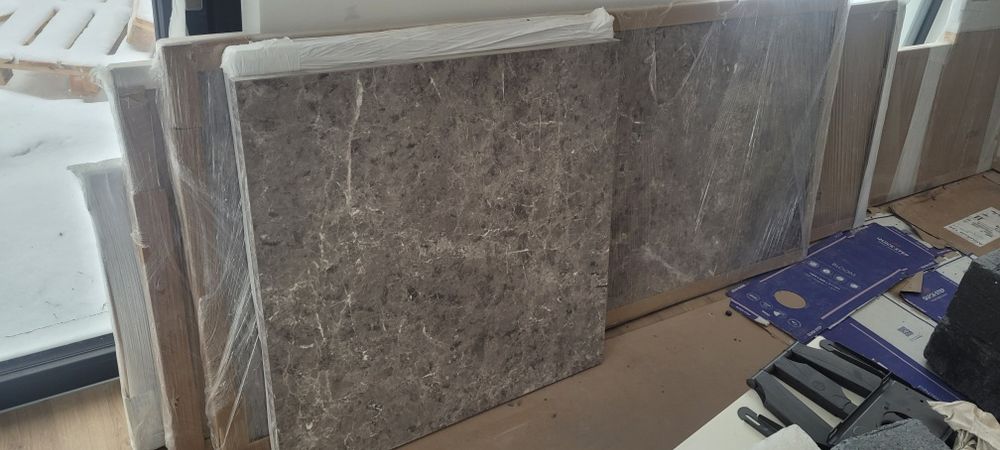 Nowe Blaty Kuchenne laminowany Kronospan " marmur szary"
