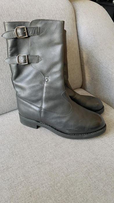 Buty służb mundurowych plus pasek